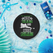 Billard Art Pappteller (Party)