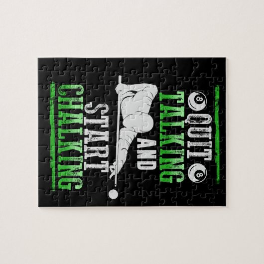 Billard Art Puzzle (Horizontal)