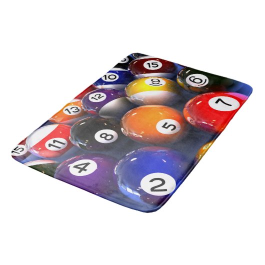 Billard-Bad-Matte Badematte (Schrägansicht)