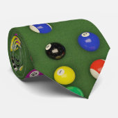 Billard-Ball-Billardtisch-Krawatte Krawatte (Gerollt)