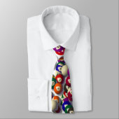 Billard-Ball-Krawatte Krawatte (Gebunden)