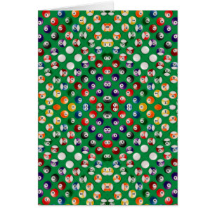 BILLARD-BALL-MUSTER