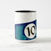 BILLARD-BALL NR. 10 TASSE (Zentrum)