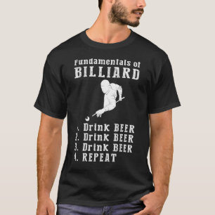 Billard & Beer: Das perfekte Kombinations-T-Shirt T-Shirt