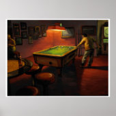 Billard bei Embers Lounge PETERS Poster (Vorne)
