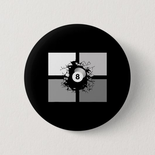 Billard-Bekleidung - Billiard Button (Vorderseite)
