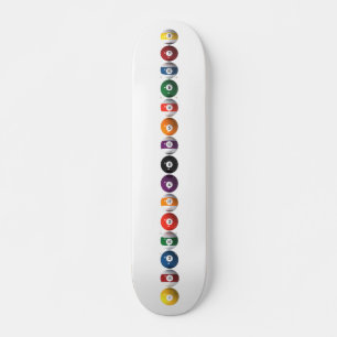Billard: Benutzerdefiniertes Skateboard