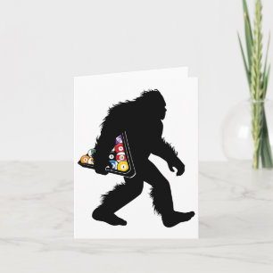 Billard Bigfoot mit Pool Sasquatch Snooker Karte