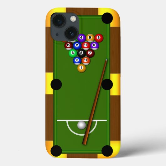 Billard Billard 8 Acht Ball Tough Xtreme Case-Mate iPhone Hülle (Rückseite)