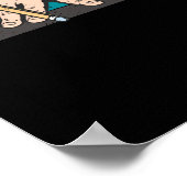 Billard Billard Billard 8 Acht Ball bestrebt Poster (Ecke)