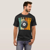 Billard Billard Billard Billard Billard Cue 8 B T-Shirt (Vorne ganz)