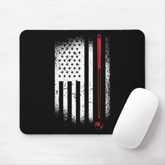 Billard Billard Billard Billard Billard Cue 8-l Mousepad (Mit Mouse)