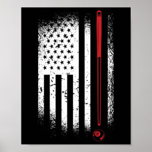 Billard Billard Billard Billard Billard Cue 8-l Poster