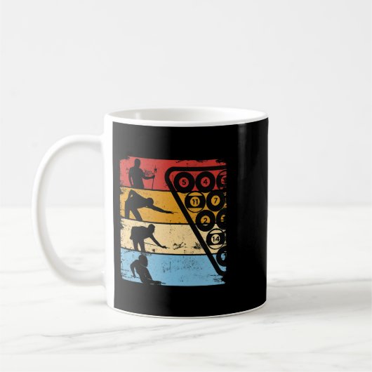 Billard Billard Billard Billard Billard Cue 8B Kaffeetasse (Links)