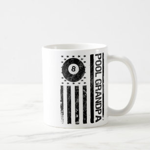 Billard Billard Billard Flag Oper American USA Kaffeetasse