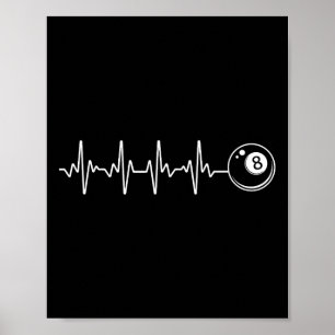 Billard Billard Billard LL Pool P Poster