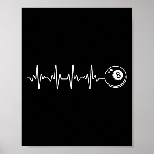 Billard Billard Billard LL Pool P Poster (Vorne)
