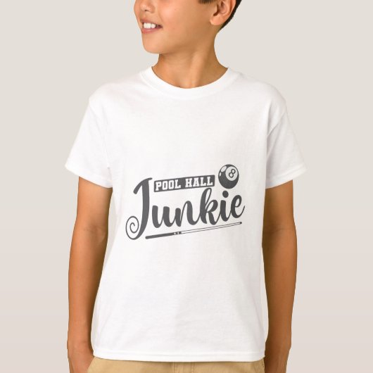 Billard-Billard-Billard T-Shirt (Vorderseite)