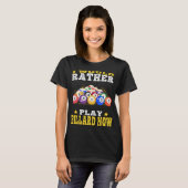 Billard Billard Billiard Spieler T-Shirt (Vorne ganz)