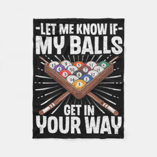 Billard Billard Design Damen Billiard Pool Fleecedecke