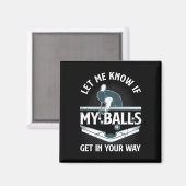 Billard Billard Design Damen Billiard Pool Magnet (Vorderseite/Rückseite)