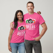Billard Billard Pool Break Balls Rack T-Shirt (Unisex)