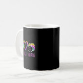Billard Billard Pool Player Ball Gefärbte Krawatte Kaffeetasse (Vorderseite Links)