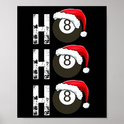 Billard Billiard für Pool Spieler League Poster (Vorne)