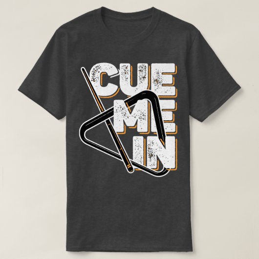 Billard bringt mich hinein T-Shirt (Design vorne)