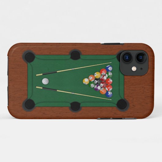Billard Case-Mate iPhone Hülle (Rückseite (Horizontal))