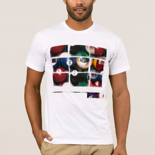 Billard Close_Ups Gitter - T - Shirt