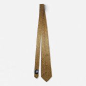 Billard Cool Aight Ball Pool Gold Neck Tie Krawatte (Rückseite)