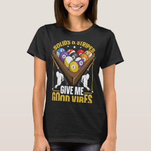 Billard Cue Game für Billiardspieler T-Shirt
