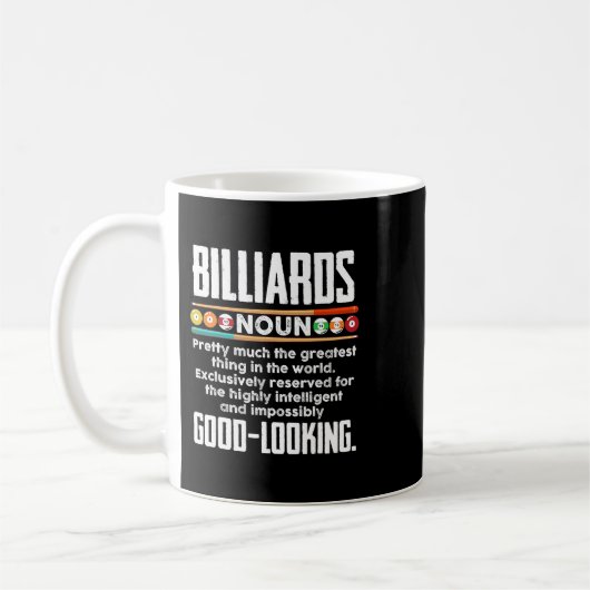 Billard Definition Funny Billiard 8 Ball Pool Pl Kaffeetasse (Links)