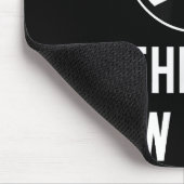 Billard Design für Poolspieler Retro 8 Ba. Mousepad (Ecke)