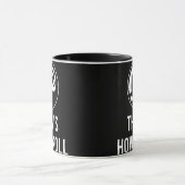 Billard Design für Poolspieler Retro 8 Ba. Tasse (Zentrum)