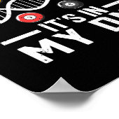 Billard Es ist in meiner DNA Funny Pool Poster (Ecke)