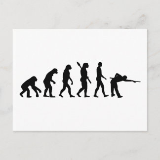 Billard Evolution Pool Postkarte