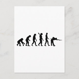 Billard Evolution Pool Postkarte