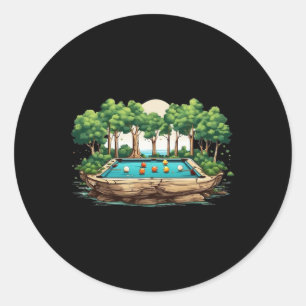 Billard Festival - Martha Argerich Projekt Runder Aufkleber