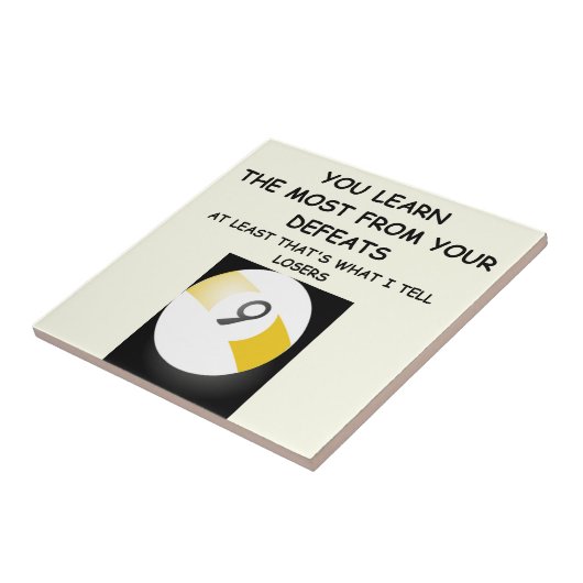 Billard Fliese (Seite)