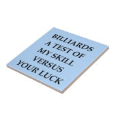 Billard Fliese (Seite)