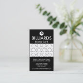 BILLARD-Fokus-Briefmarkenkarte Treuekarte (Stehend Vorderseite)