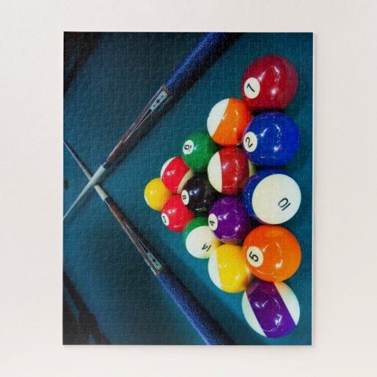 Billard Foto Puzzle (Vertikal)
