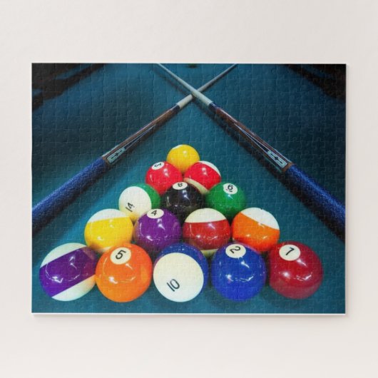 Billard Foto Puzzle (Horizontal)