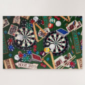 Billard für Spielzimmer Puzzle (Horizontal)