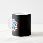 Billard Geschenke für Männer und Amp; Frauen ameri Kaffeetasse (Vorderseite Links)