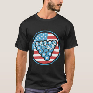 Billard Geschenke für Männer und Amp; Frauen ameri T-Shirt