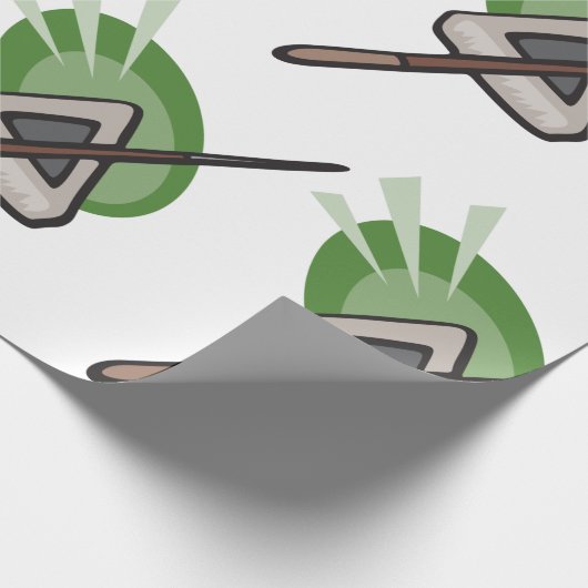 Billard Geschenkpapier (Ecke)