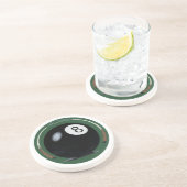 Billard Getränkeuntersetzer (Seite)